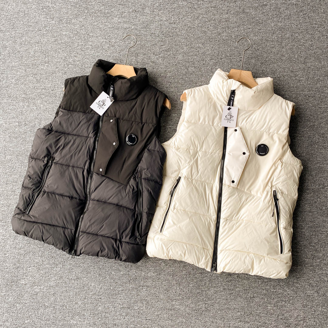 尚立领加厚羽绒马甲背心潮