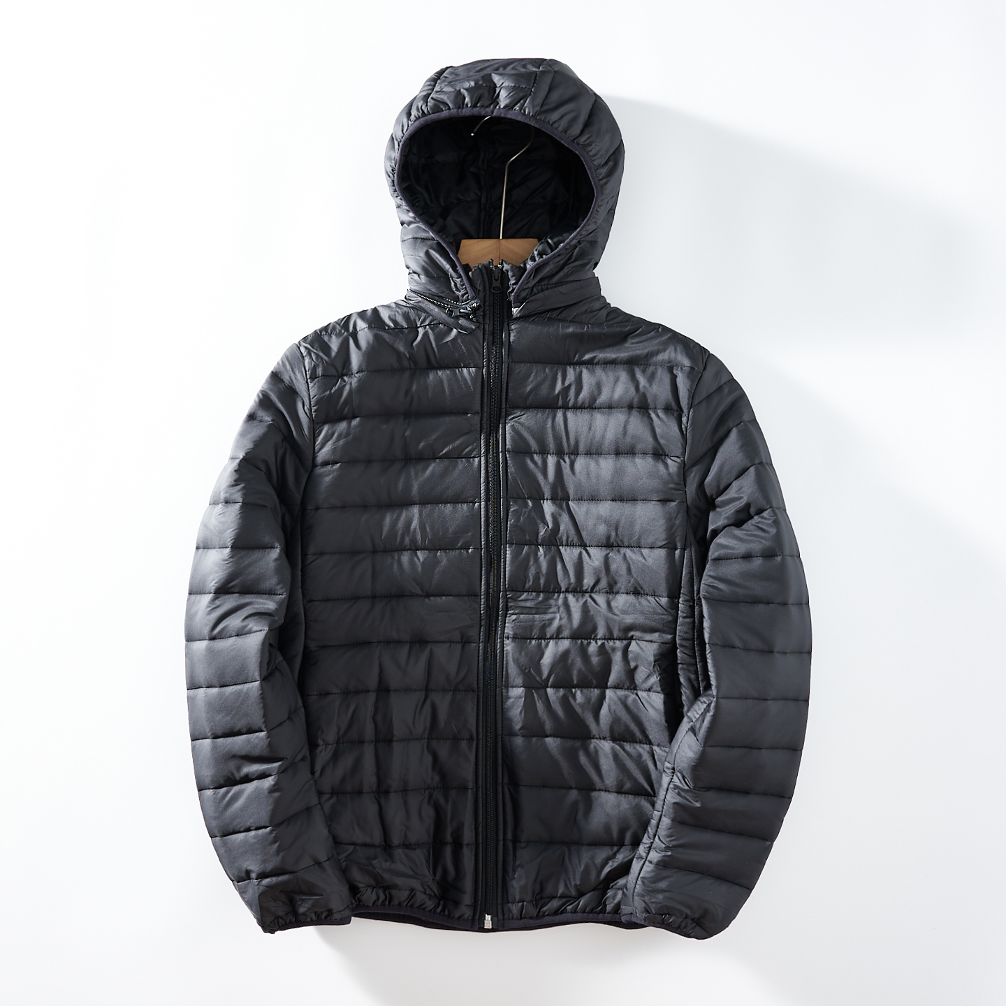 外单牛货！少量！男款秋冬分仓绗棉保暖可脱卸连帽加厚棉衣外套潮