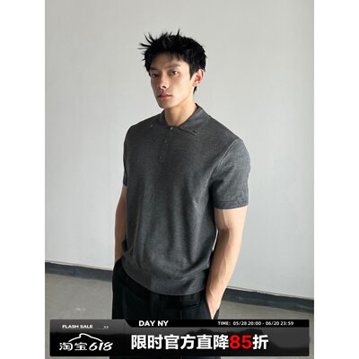 DAYNY莱赛尔天丝POLO领短袖t恤