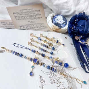 众水的颂诗 原神 芙宁娜印象手链同人衍生周边饰品耳钉手机链原创