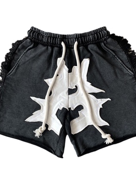 Billionaire BLACKOUT BILL NET SHORTS 洗水休闲短裤