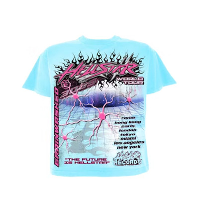 Hellstar Studios Neuron Tour Capsule 10 Shirt美式高街短袖T恤