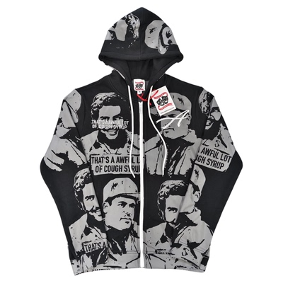 ASAALI &ALOC 阿萨利止咳联名卫衣卫裤 街头风潮流男青年hoodie