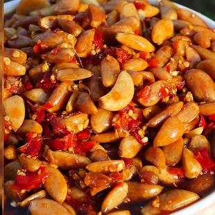 竹乡飘飘腌蒜心米香辣微酸大蒜米蒜香下饭菜剁椒新鲜蒜心米脆辣