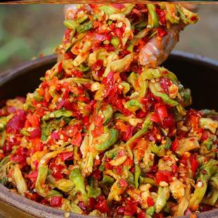 竹乡飘飘香辣儿菜鲜香脆嫩下饭菜娃娃菜开胃菜咸菜辣酱菜拌面拌粉