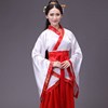 大人喜慶古裝寬松演出多色古裝店鋪白色設計女舞裙衣服古裝漢服