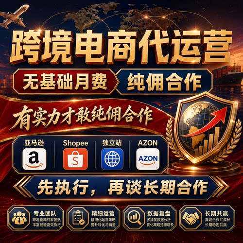 2026年亚马逊跨境电商店铺亚马逊运营陪跑亚马逊代运营
