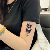 库洛米 高颜值草本果汁 防汗防水高级感男半臂纹身贴女持久爆款