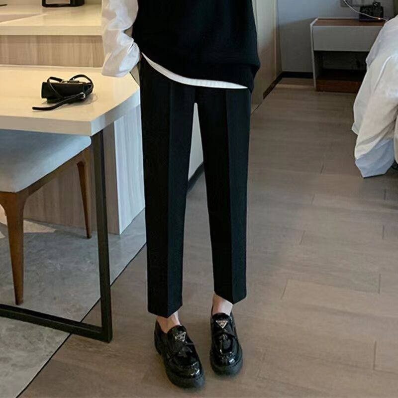 诺初◆孕妇裤春秋新款职业西裤外穿九分烟管裤大码宽松直筒裤秋装,孕妇装/孕产妇用品/营养,孕妇休闲裤,淘宝优惠券,粉丝福利购,淘宝优惠卷