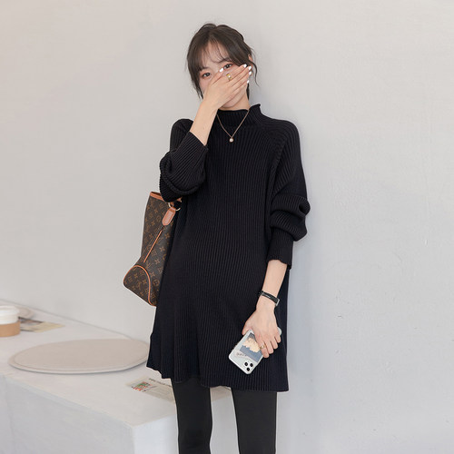 柔软内搭好穿针织的打底衫毛衣