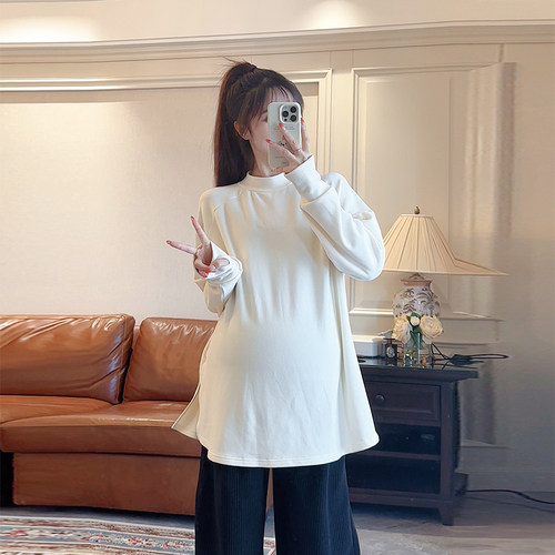 孕妇310克打底衫保暖内搭上衣