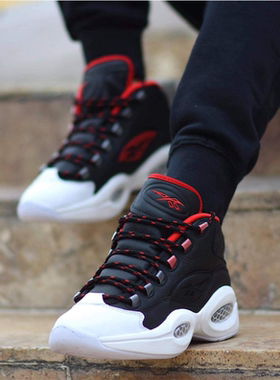 锐步Reebok Question HARDEN哈登联名男女运动篮球鞋 FZ1365 1366
