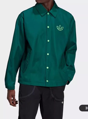 【瑕疵】Adidas阿迪达斯 三叶草男子运动夹克外套 H36282 ED7209