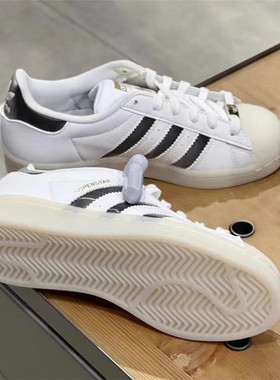 adidas阿迪达斯三叶草SUPERSTAR男女鞋低帮贝壳头休闲板鞋 H00233