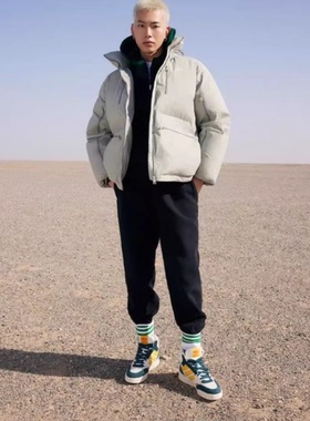 Adidas/阿迪达斯三叶草男士鹅绒保暖运动羽绒服HS7279