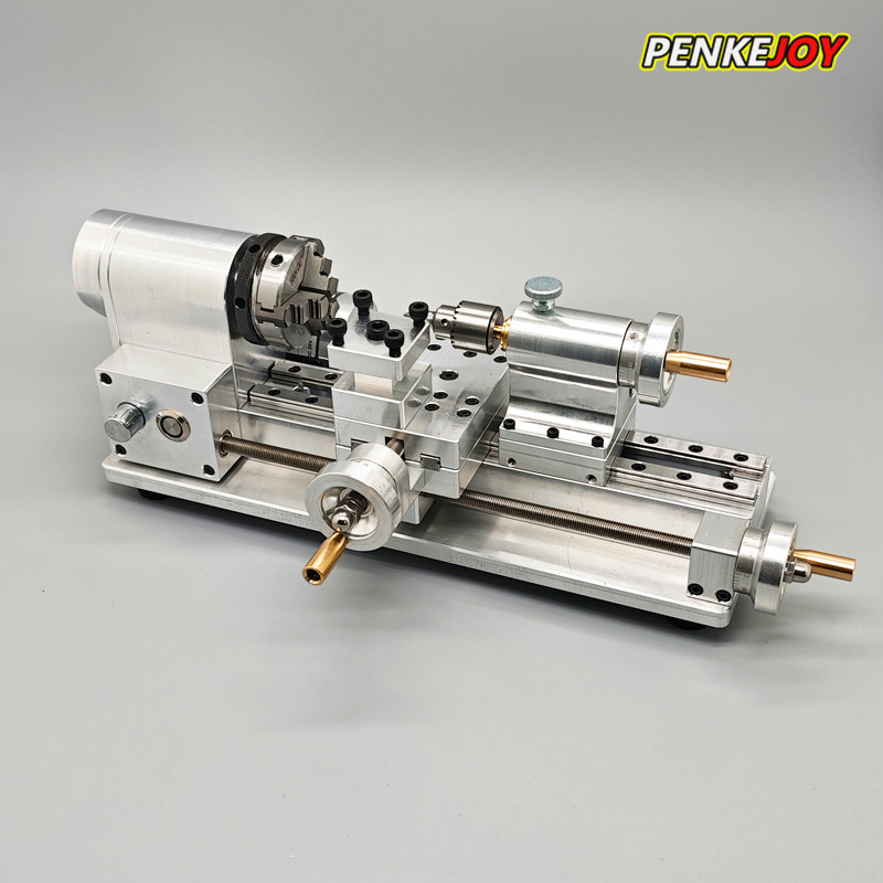 เครื่องกลึงขนาดเล็กแบบ DIY รุ่นเครื่องกลึงตั้งโต๊ะขนาดเล็ก อุปกรณ์ทดลองทางวิทยาศาสตร์และวิศวกรรม