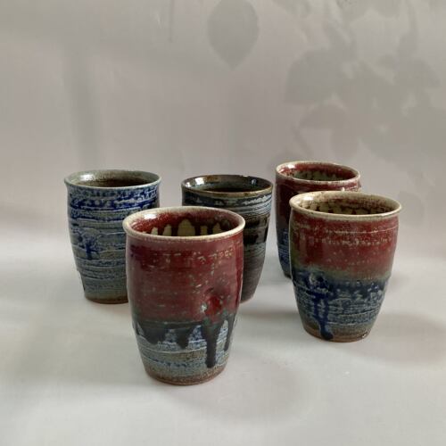 日本手作瓷器 黑牟田 手作大手握杯陶瓷杯咖啡杯水杯牛奶杯