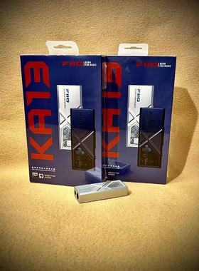 FiiO/飞傲 KA13手机随身用4.4平衡解码耳放一体机小尾巴沈阳现货