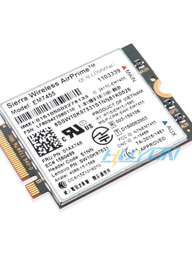 EM7455 4G模块联想T460 L460L560 Yoga260/460 P40P70 P50T560 X1