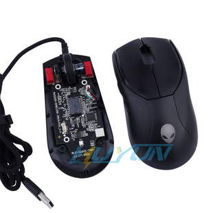 适用于外星人AW320M鼠标配件拆机编码器外壳滚轮脚贴鼠标线替换