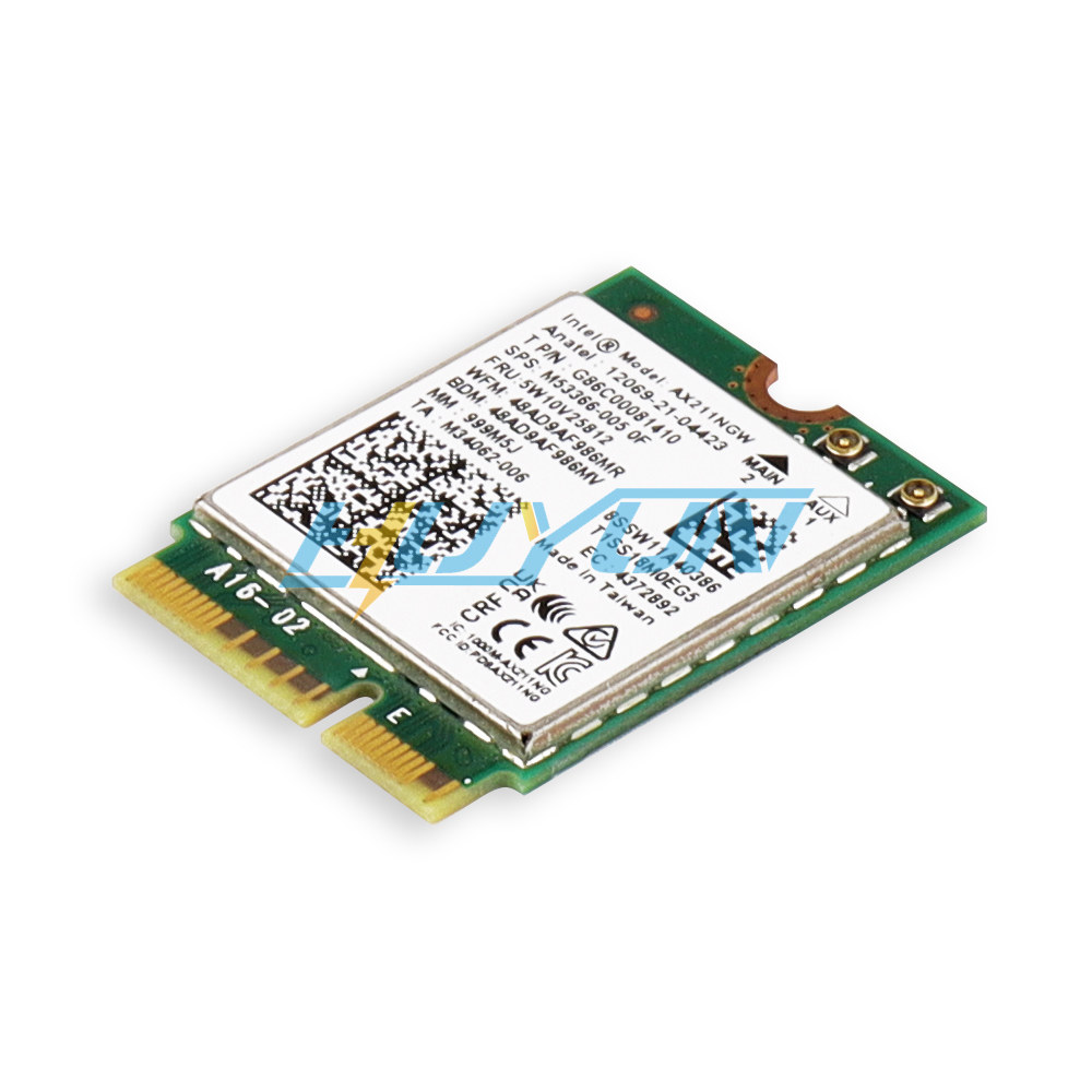 适用英特尔AX411 AX211 1690i 5G/6G三双频内置无线网卡 5.3蓝牙