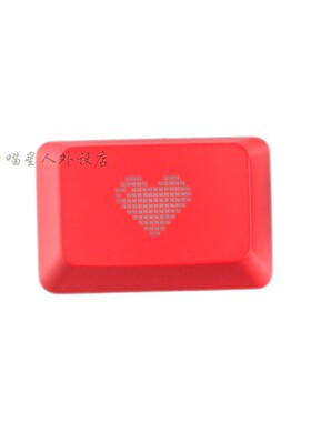 适用于罗技G910 ctrl键 机械透光键帽 个性图标 爱心守望先锋