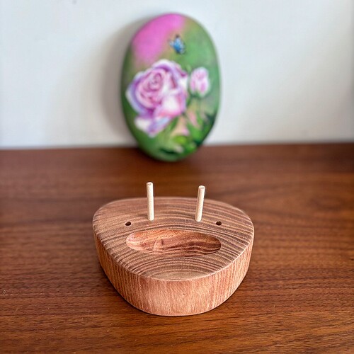 石头画支架原石摆件托架原木底座奇石展示台全实木底托异形木头座