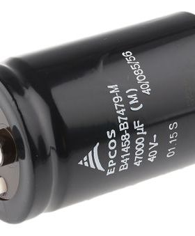 EPCOS 原装现货 B41458B7479M 47000μF 40VDC铝电解电容器