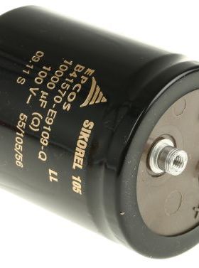 EPCOS 原装现货 B41570E9109Q 10000μF 100VDC铝电解电容器