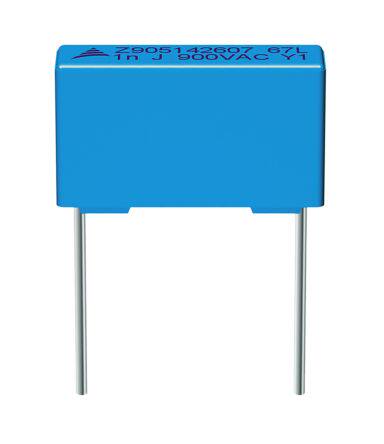 EPCOS B32621 系列 6.8nF 聚丙烯电容器 (PP) B32621A0682J000, &plusmn;5%, 1 kV 直流