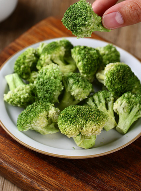 小闫严选FD冻干西兰花即食健身蔬菜干不添加油糖热量卡低脱水原味