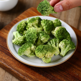 小闫严选FD冻干西兰花即食健身蔬菜干不添加油糖热量卡低脱水原味