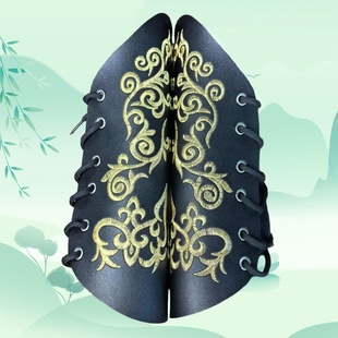 古风护腕束袖 明制原创汉服刺绣锦衣卫飞鱼服男武侠配饰皮革护臂