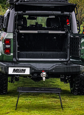 适福特烈马后备尾箱置物架Bronco改装MCOM尾舱多功能收纳储物托架