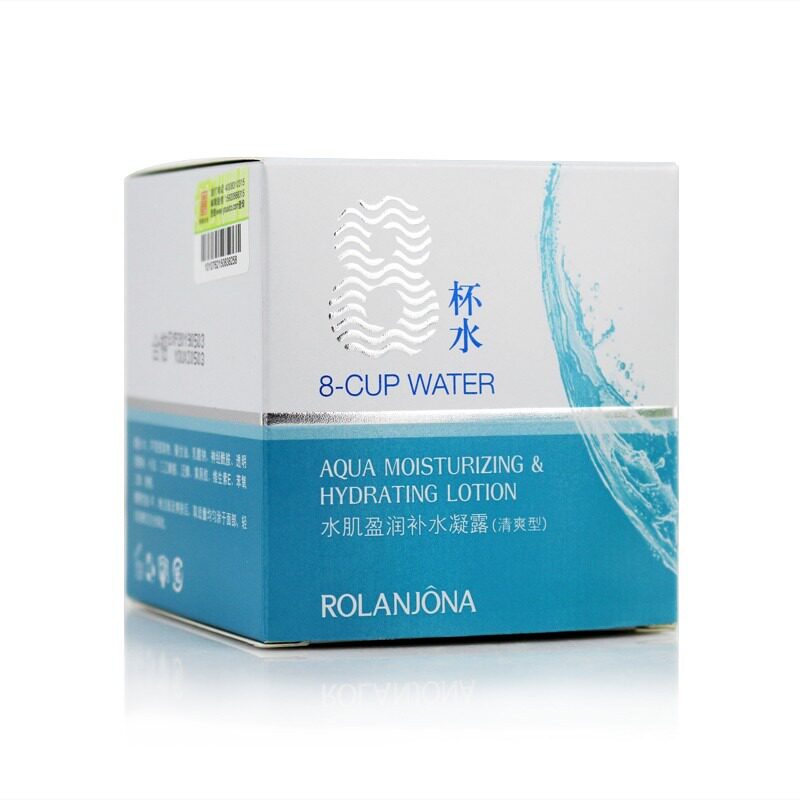 露兰姬娜八杯水水肌盈润补水凝露50g清爽保湿滋润补水控油清爽型