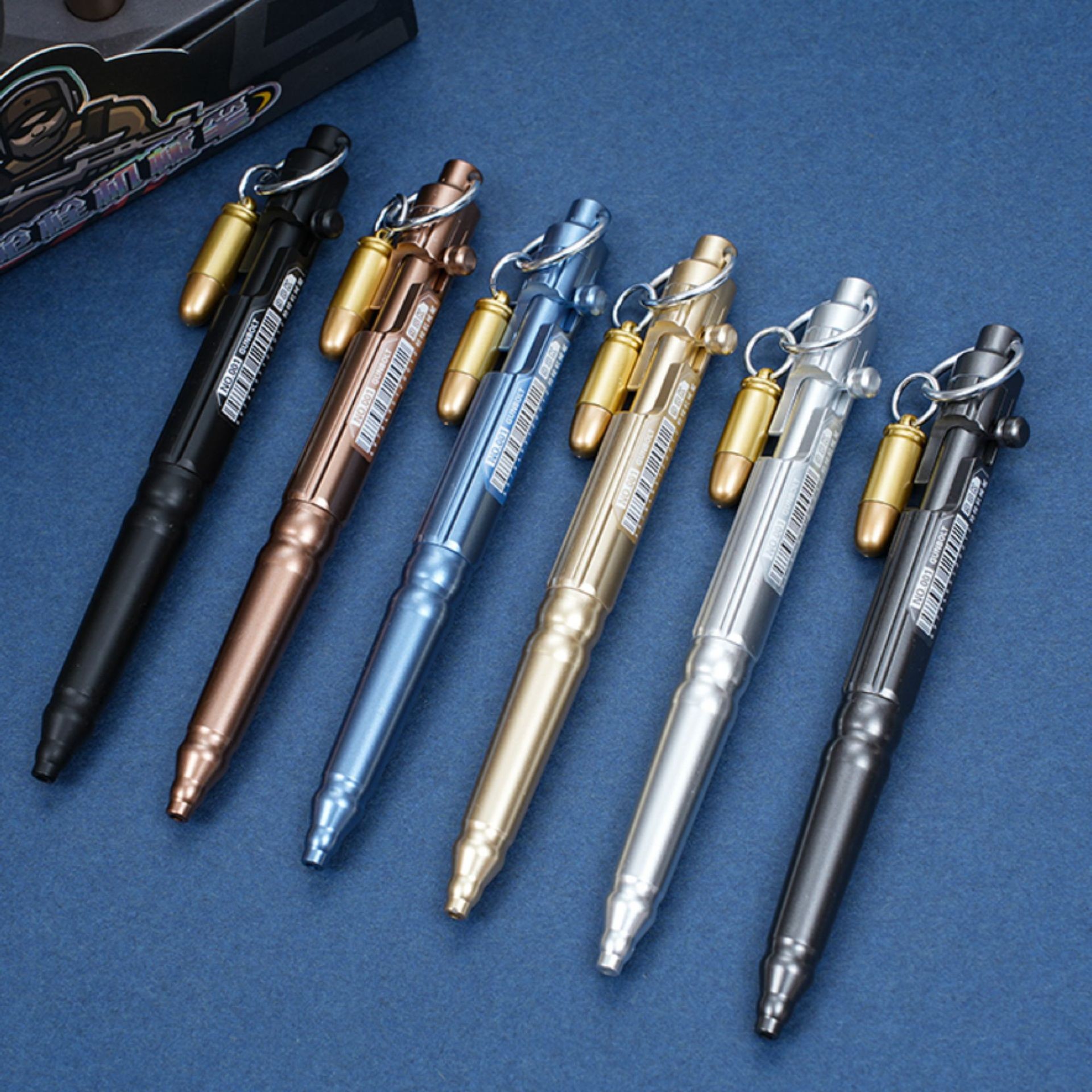 枪栓机械笔吃鸡狙击中性笔