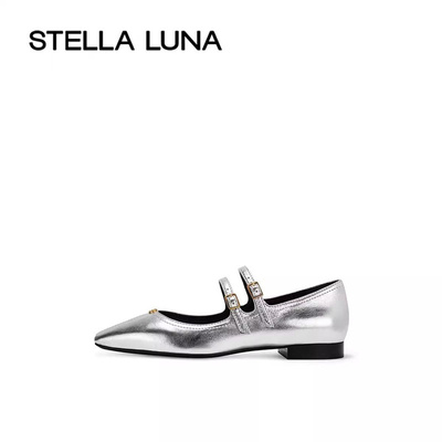 STELLALUNA新品单鞋玛丽珍鞋