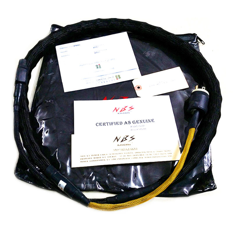 美国NBS BLACK LABEL II + 黑牌2号 电源线