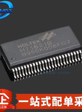 原装 HT1621B 贴片SSOP-48 3线串行LCD驱动器芯片 2.4V~5.2V
