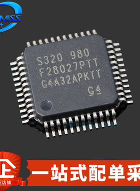 原装 TMS320F28027PTT LQFP-48 32位 闪存64KB 微控制器MCU 60MHz