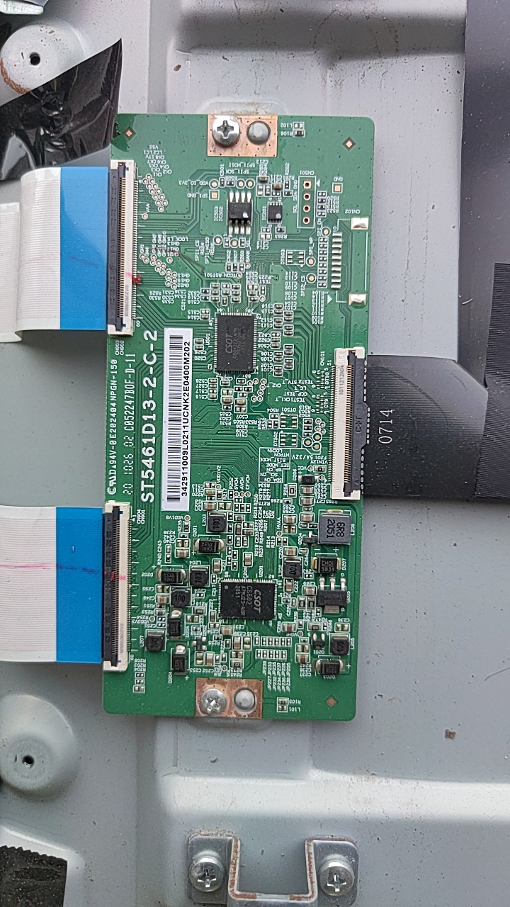 原装拆机55寸逻辑板ST5461D13-2-C-2