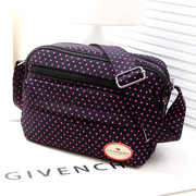 女士包包中年潮女包帆布妈咪包2017新款秋季单肩斜挎包休闲小包