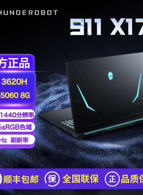 雷神911X17新款plus酷睿i7大屏幕满血RTX5060电竞游戏笔记本电脑