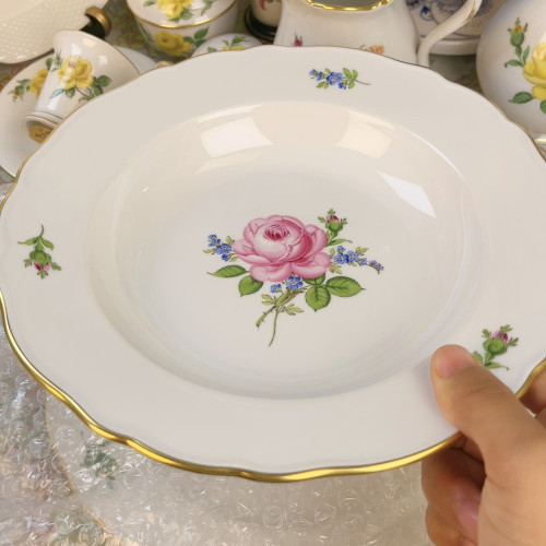 中古保存深汤盘23cm