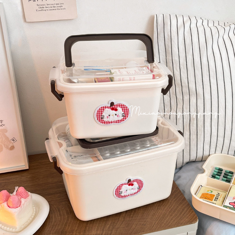 药箱家庭装大号医药箱家用药品收纳盒药物医疗大容量装药手提急救,收纳整理,医药箱,淘宝优惠券,粉丝福利购,淘宝优惠卷