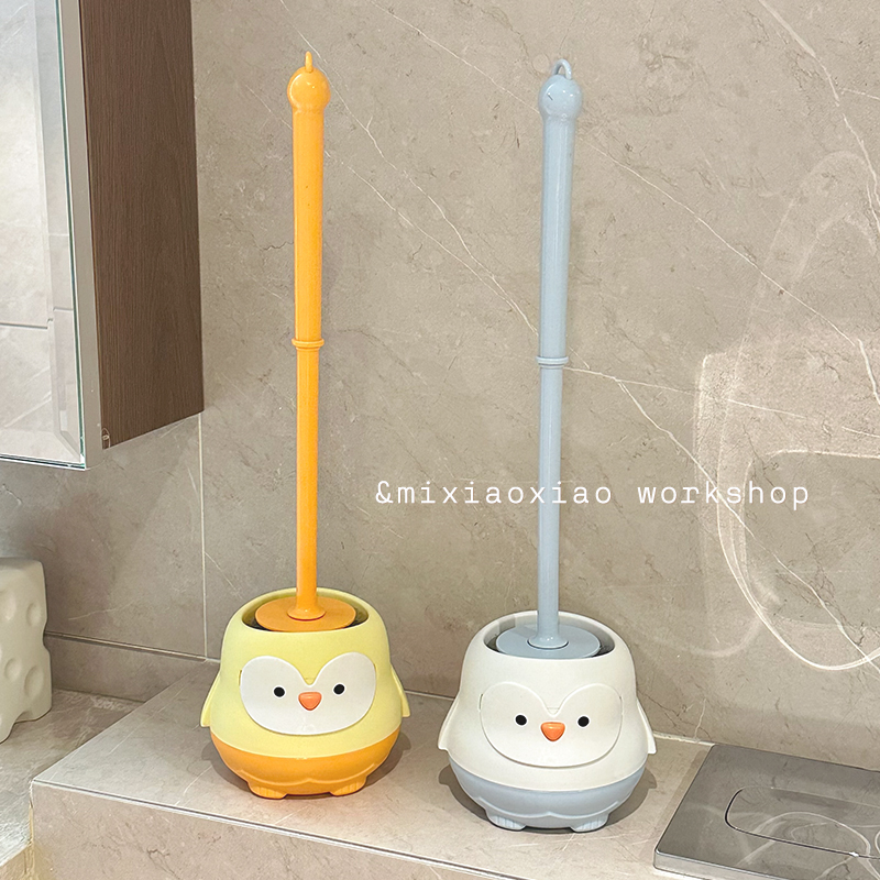 马桶刷家用无死角2025新款卡通卫生间高颜值长柄清洁刷厕所刷子