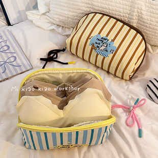 内衣收纳包旅行文胸内裤袜子三合一行李箱出行贴身衣物专用整理袋