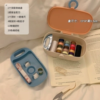 Синий порошок набор+держащий цветочный кролик