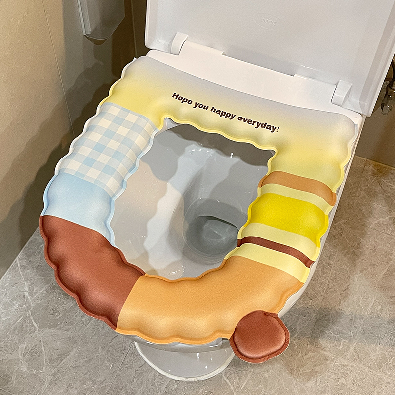 冬天马桶垫四季通用eva2025新款免洗防水加厚卫生间厕所坐便器圈