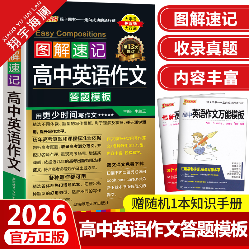 图解速记高中英语作文答题模板